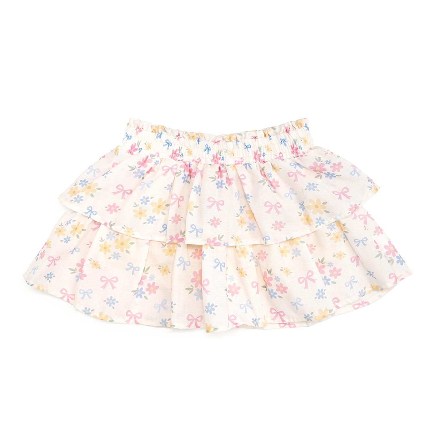Toddler Girls Sweet Floral Skort