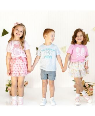 Baby Girls Sweet Floral Skort