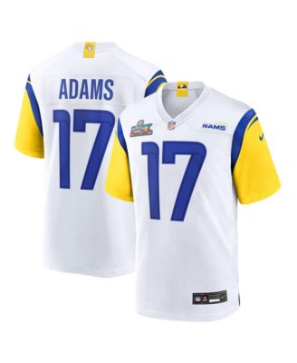 Men's Davante Adams White Los Angeles Rams Super Bowl LX Game Jersey