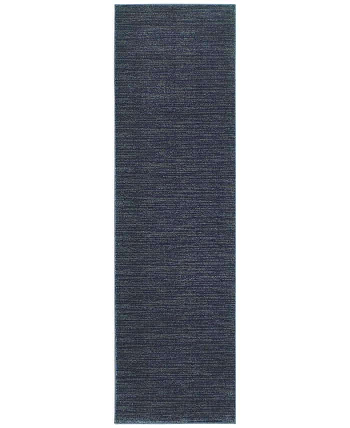 JHB Design Tidewater Casual Navy/ Grey Area Rugs Macy's
