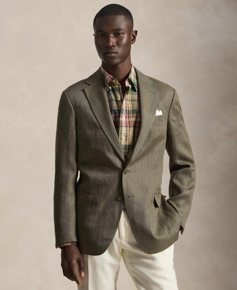 Мужские куртки Polo Ralph Lauren Men's Modern-Fit Herringbone Sport Coat