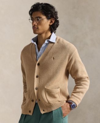 POLO Ralph Lauren BEAMS ベージュカーディガン Polo Ralph Lauren Men's Relaxed-Fit V-Neck Cardigan - Macy's