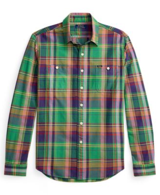Men's Long-Sleeve Oxford Shirt