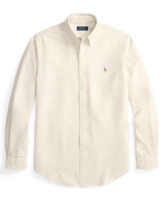 Men's Long-Sleeve Oxford Shirt