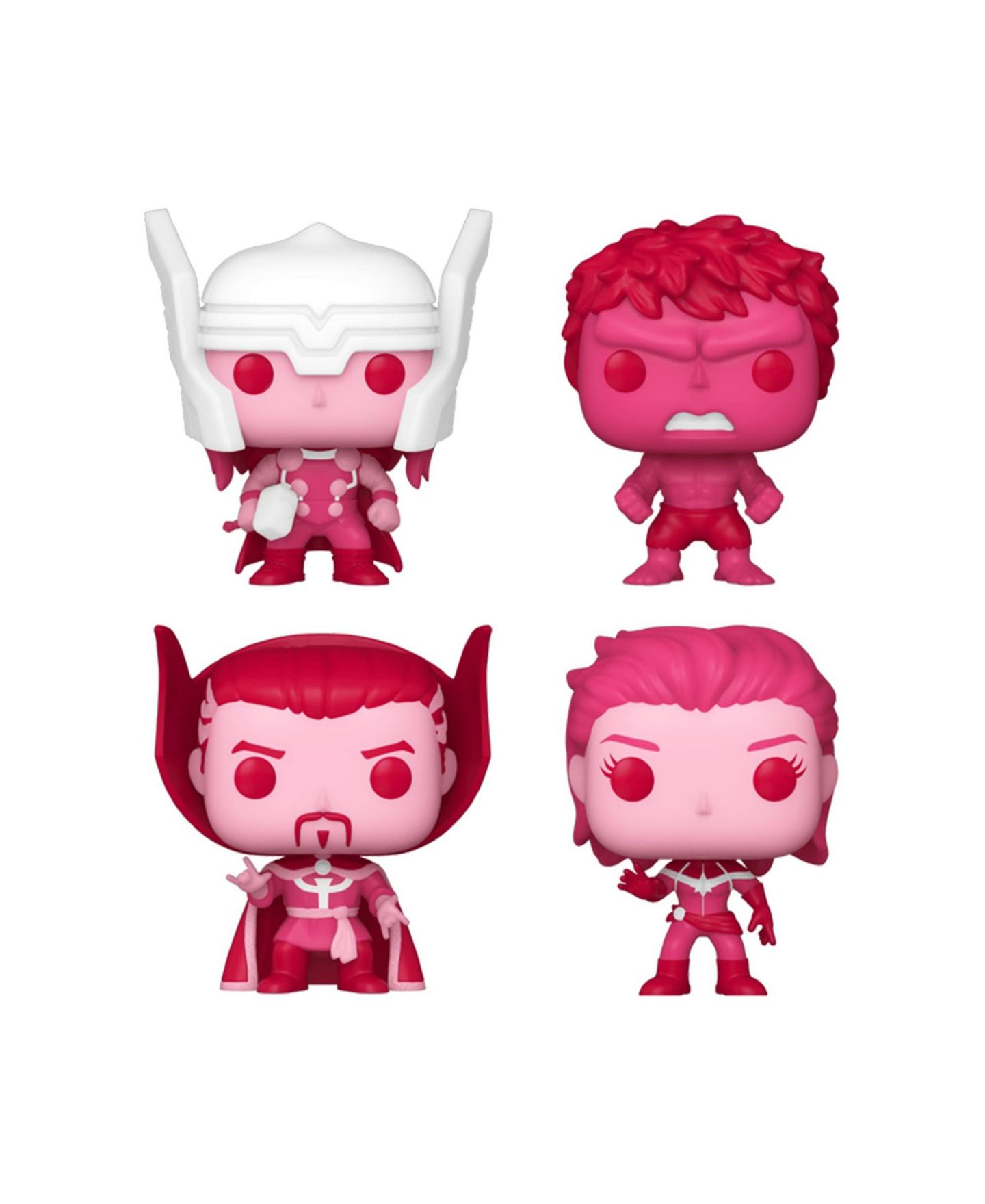 Детские фигурки Funko Pop! Marvel Pocket Pop 1.5" 4-Piece, от 6 лет — фото 1