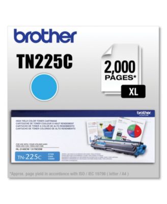 TN225C 2200 Page-Yield TN225C High-Yield Toner - Cyan