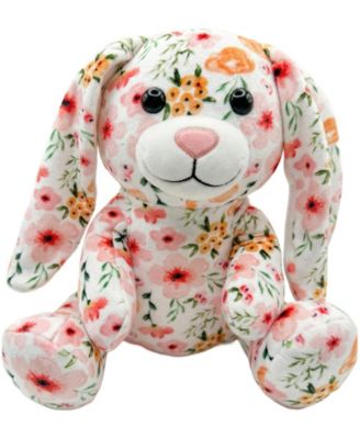 Bunny Prints Plush Easter Bunny