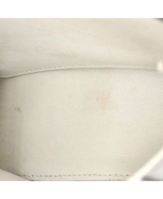 Small Hourglass East West Tote Leather