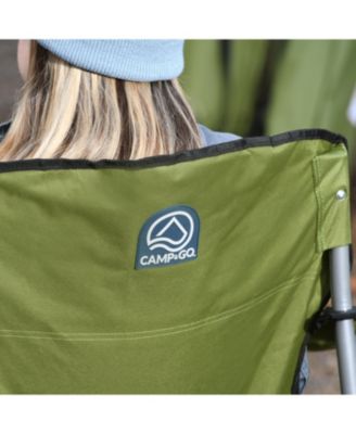 3 x 2 x 3 ft Green Heavy Duty Folding Quad Chair