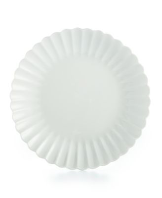 Martha Stewart Collection - Whiteware Fleur Dinnerware Collection Salad Plate