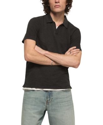 Men's Jacquard Short-Sleeve Polo