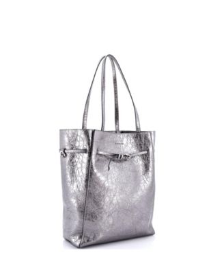 Medium Voyou North South Tote Leather