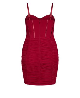 Women's Plus Size Girly Mesh Dress