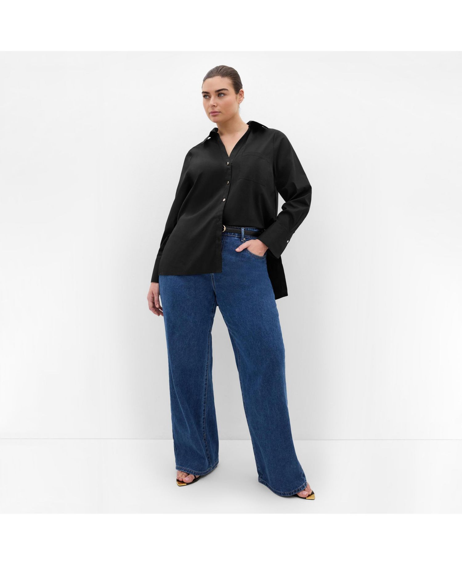 Women's Elevated Long Sleeve Stretch Shirt