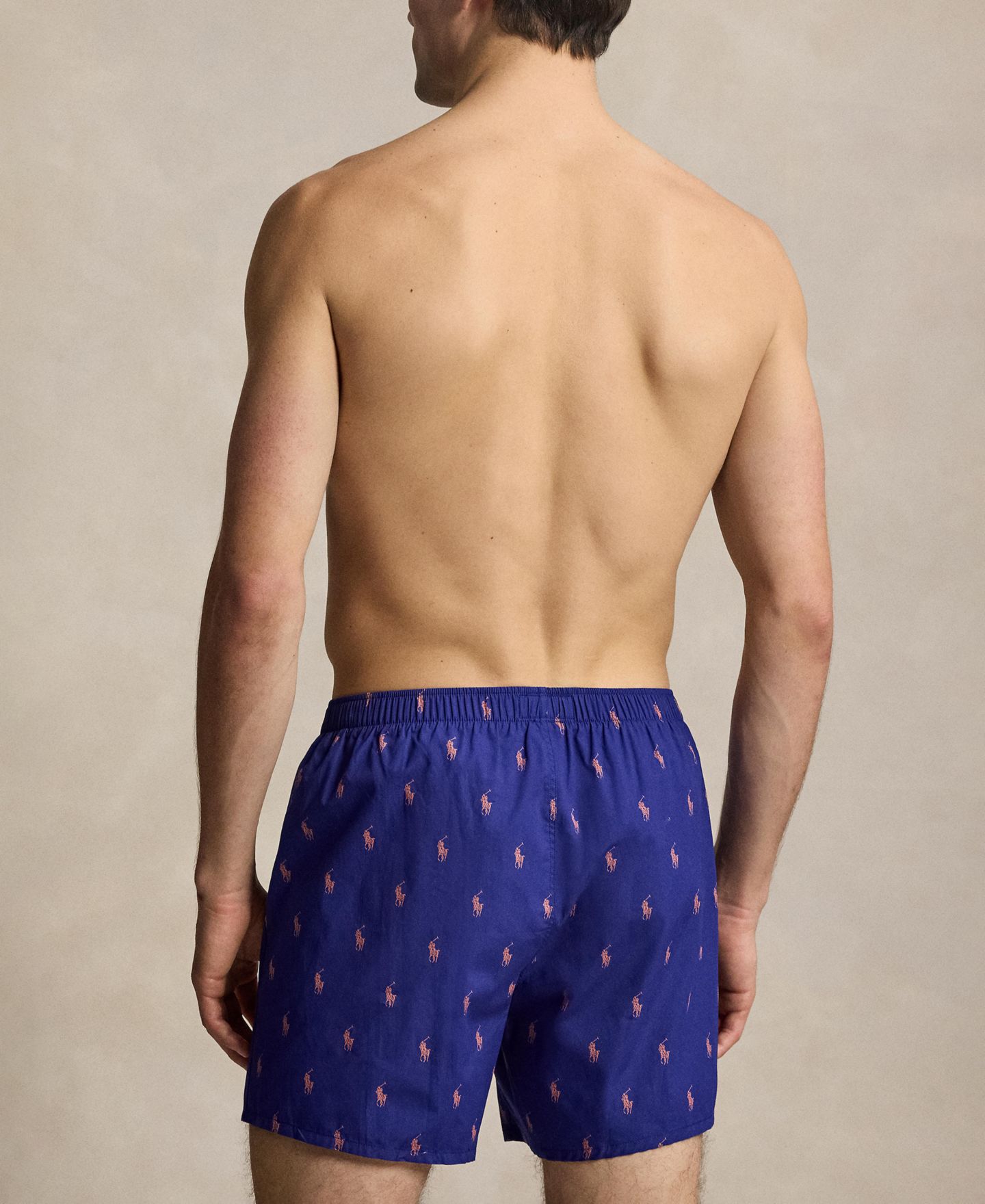 Трусы-боксеры Classic для мужчин, тканый — Polo Ralph Lauren, цвет: Королевский синий — фото 3
