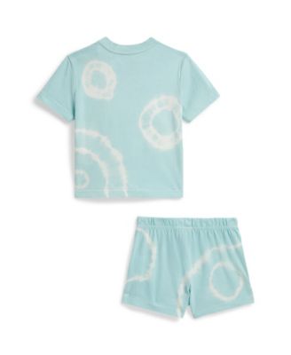 Baby Boys' Polo Bear Tie-Dye Cotton T-Shirt and Shorts, 2-Piece Set