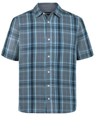 Men's Sulian Short-Sleeve Plaid Shirt