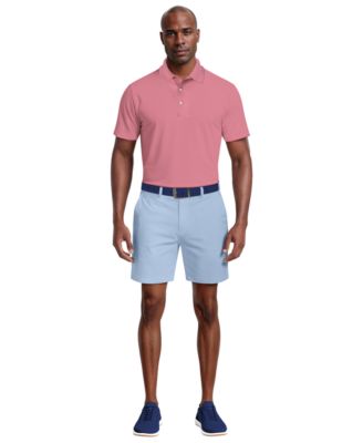 Men's Moisture Wicking Active Waistband 9" Golf Shorts