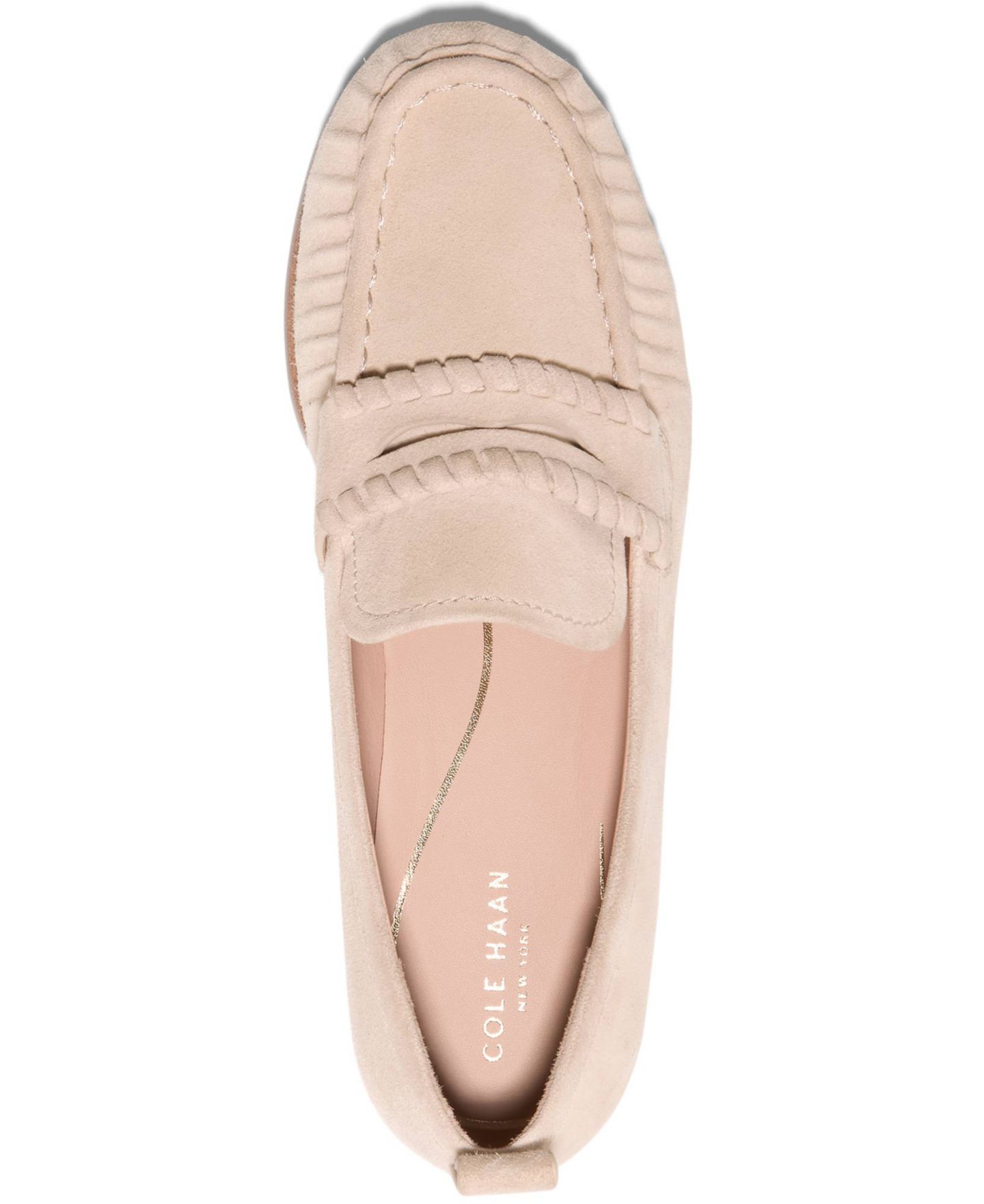Женские туфли Cole Haan Danby Travel Slip-On, цвет: Овсяный замшевый — фото 4