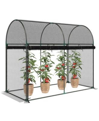 Crop Cage, 6' x 3' x 5' Large Plant Protection Tent,