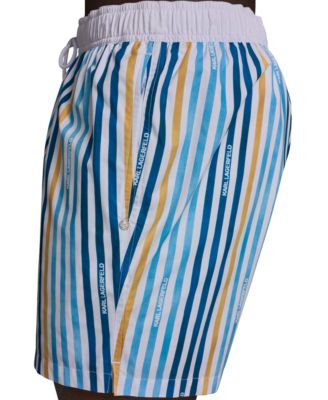 Men's Striped Volley Shorts