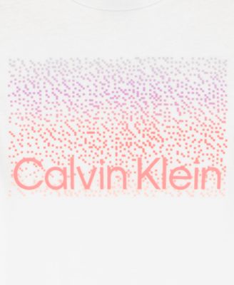 Girls' 7-16 CK Ombre Logo Short-Sleeve T-Shirt