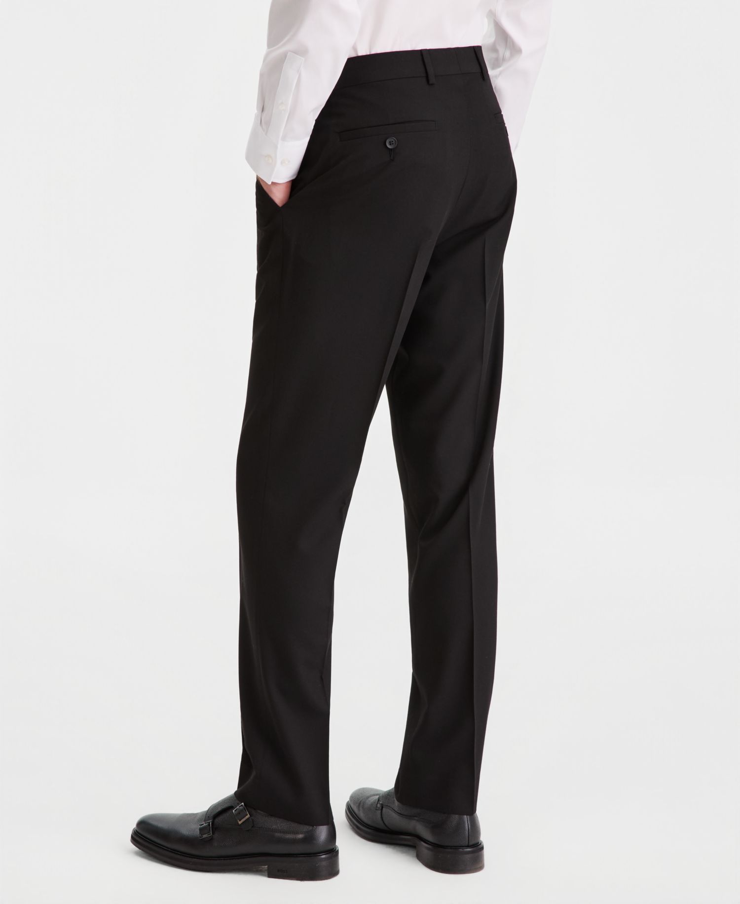 Men's Double-Breasted Slim-Fit 2-Piece Suit