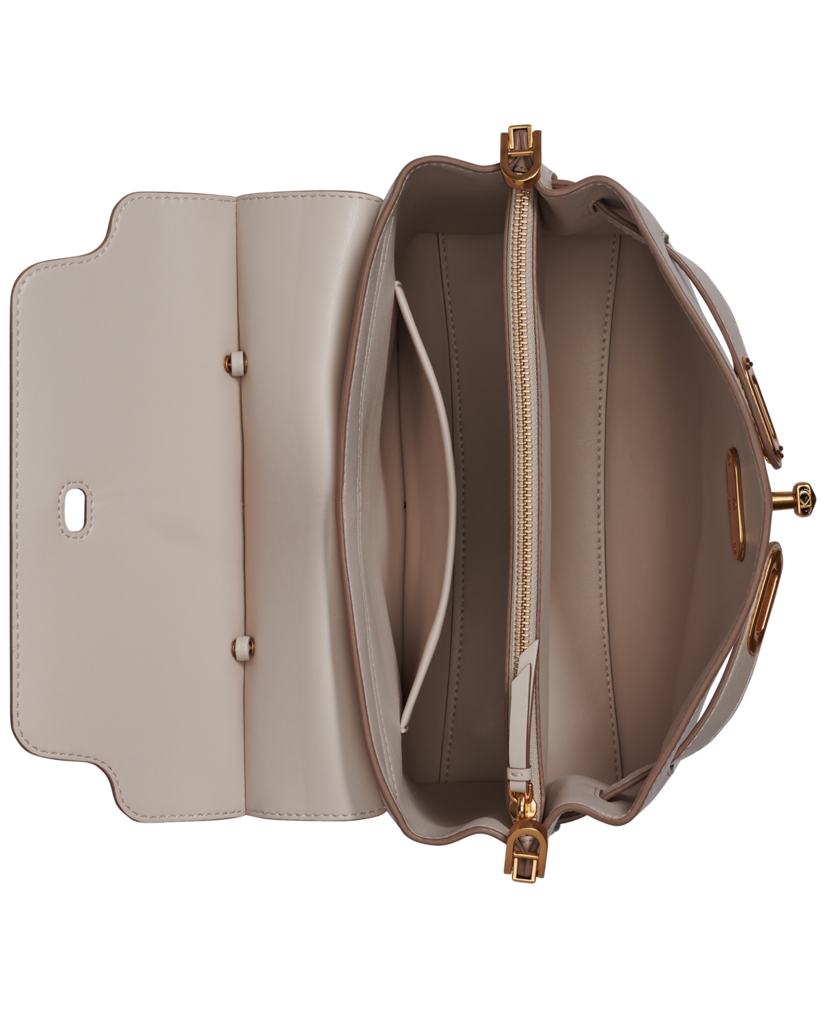 Donna Karan New York Turn-Lock Bridgehampton Small Satchel Bag