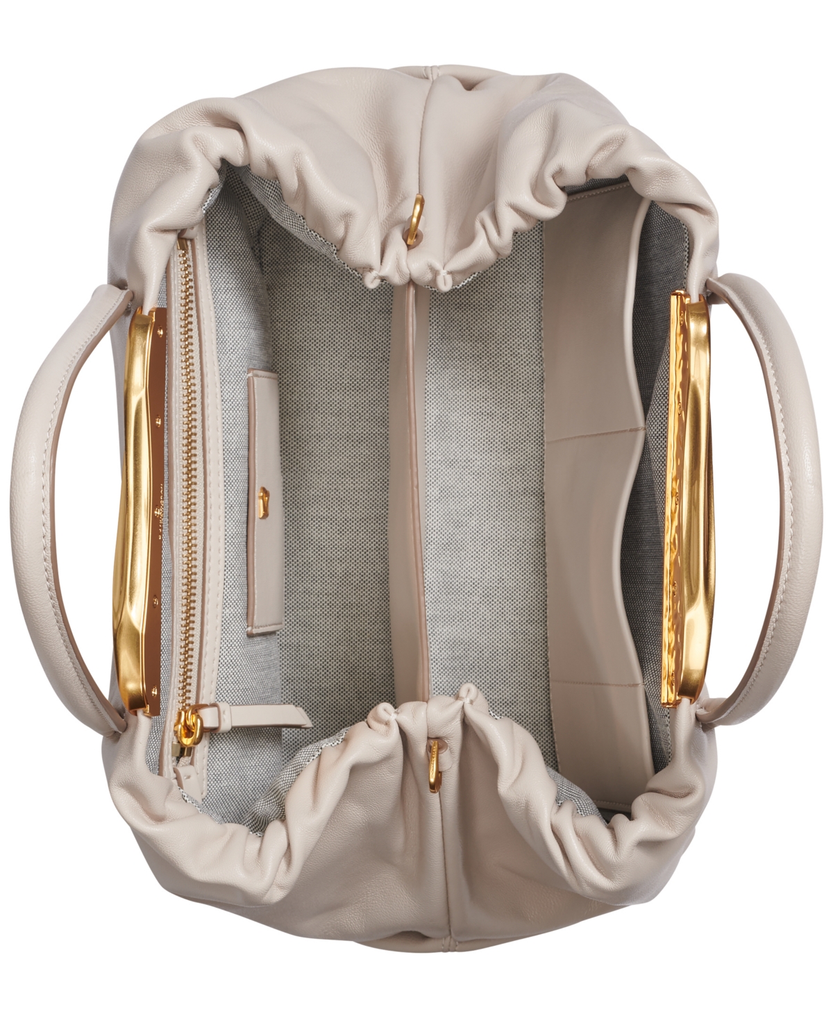 Donna Karan New York Poplin Satchel Bag