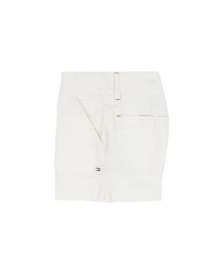 Girls' 7-16 Patch Pocket Twill Shorts
