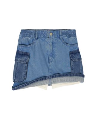 Girls' 7-16 Denim Skort