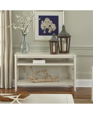 Industies, INC Dockside Sofa Table in White