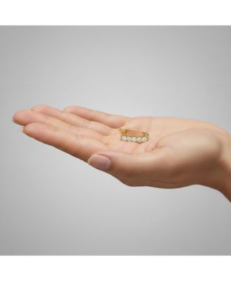 Clear Cubic Zirconia Extra Mini Hoop Earrings