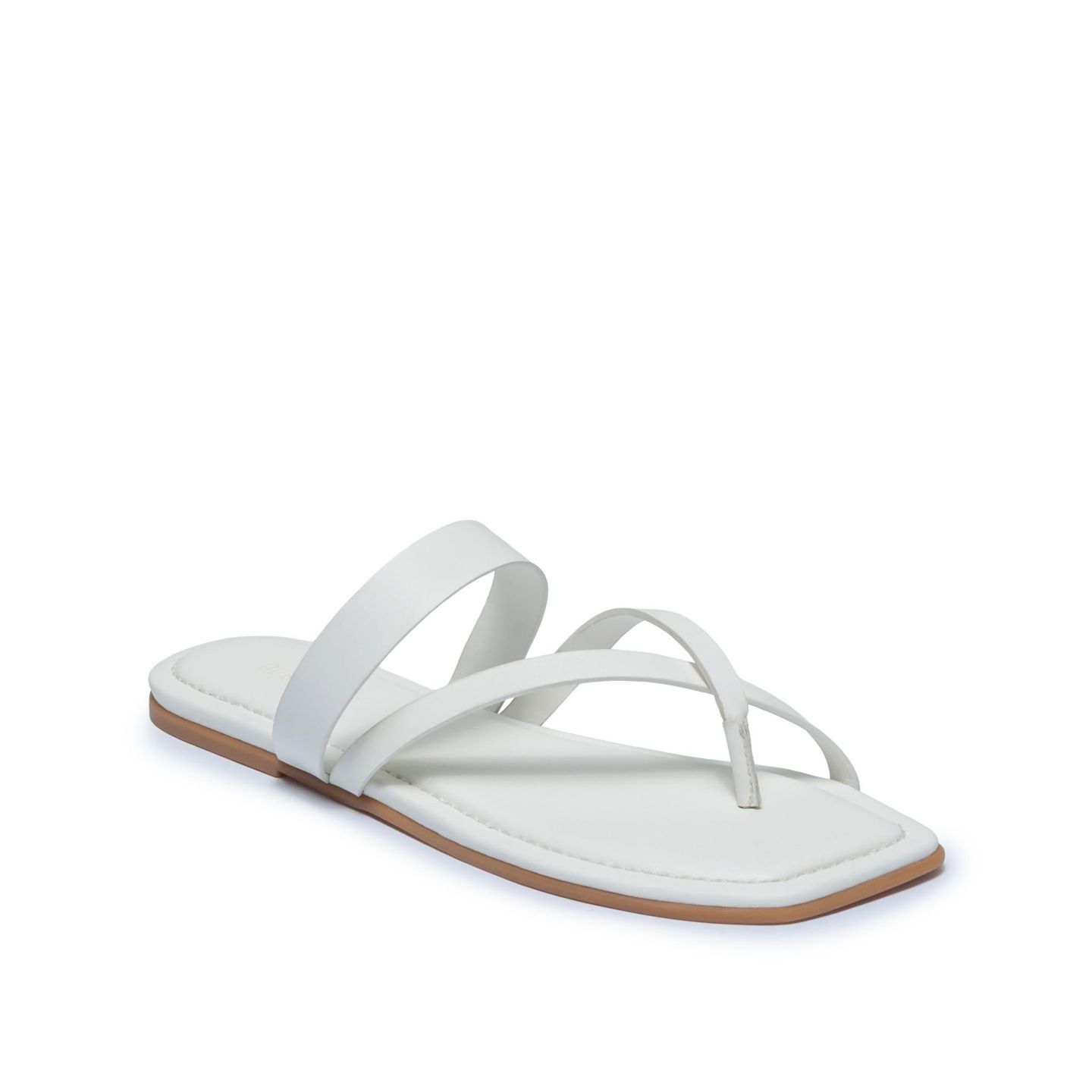 Женские сандалии Bernardo Footwear Ocana Toe Ring, цвет: Белый — фото 1