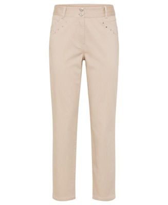 Olsen Women's Stretch Cotton Cropped Pant