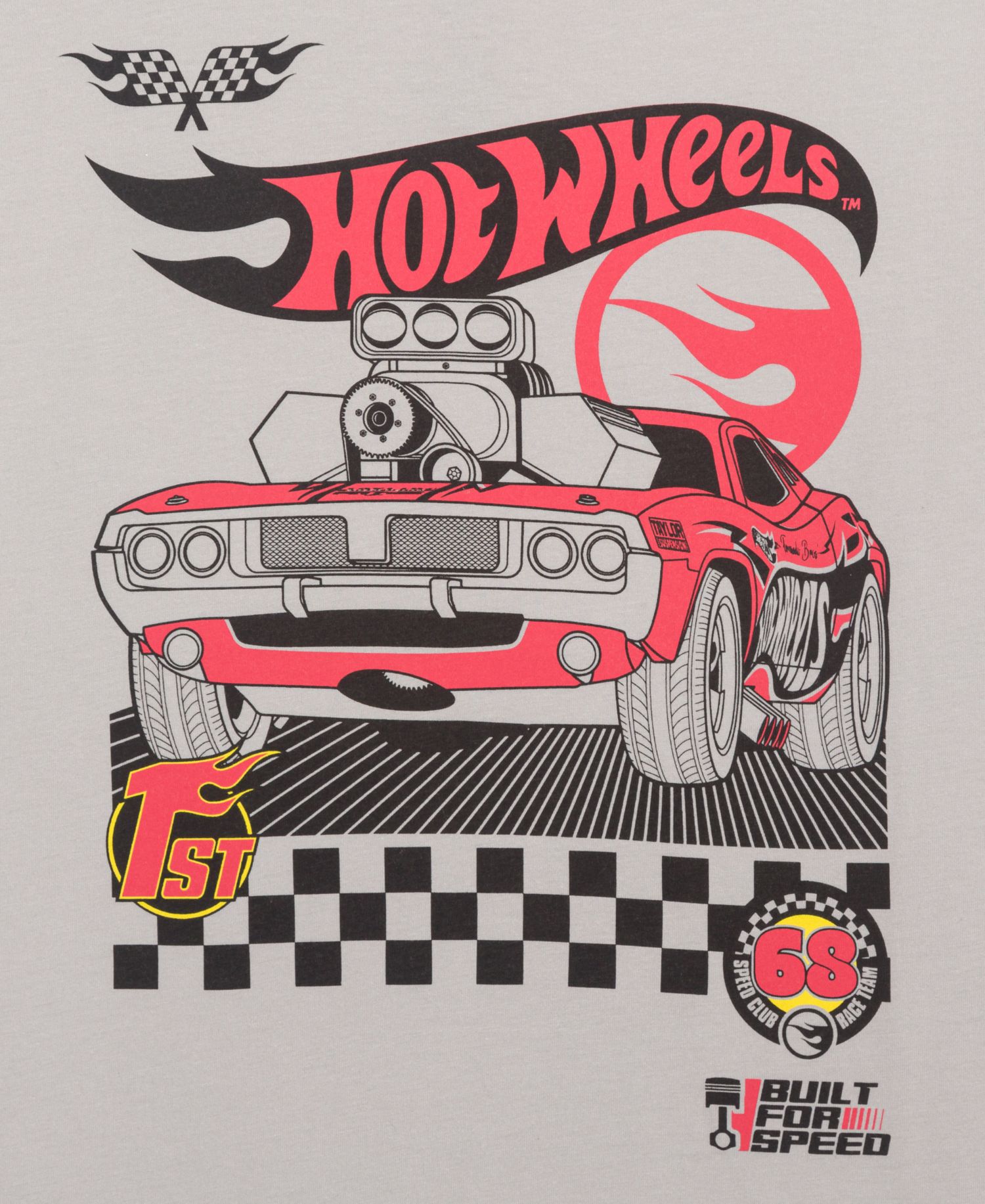 Boys' 5-20 Hot Rod Crewneck T-Shirt