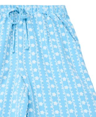 Girls' 7-16 Tie-Waist Wide-Leg Pants