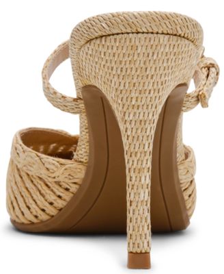 Women's Geanie Raffia Pointed Toe Pumps