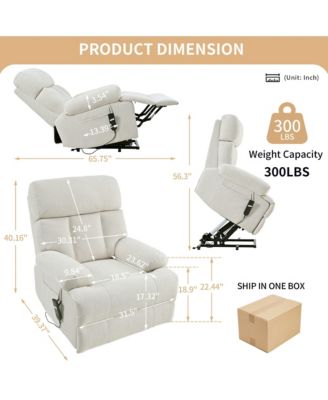 Oversized Power Lift Recliner Chair for Elderly Electric Recliner