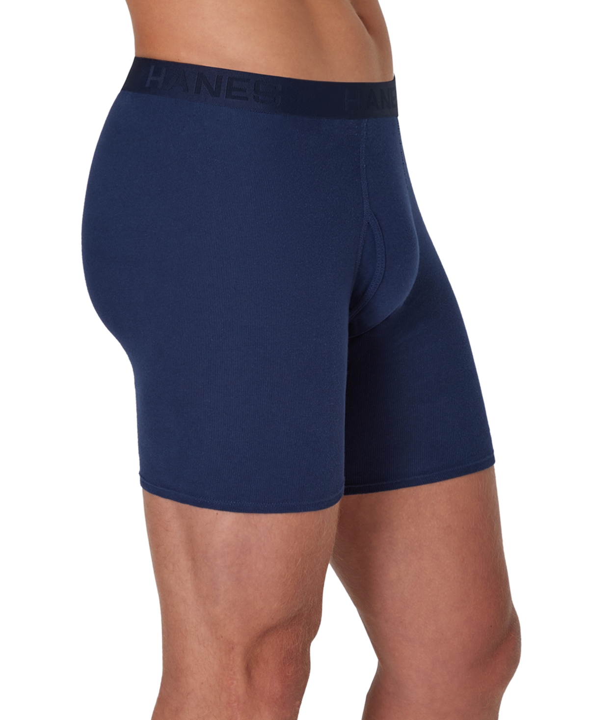 Hanes Men's Ultimate Solid Boxer Briefs, 4-Pack
