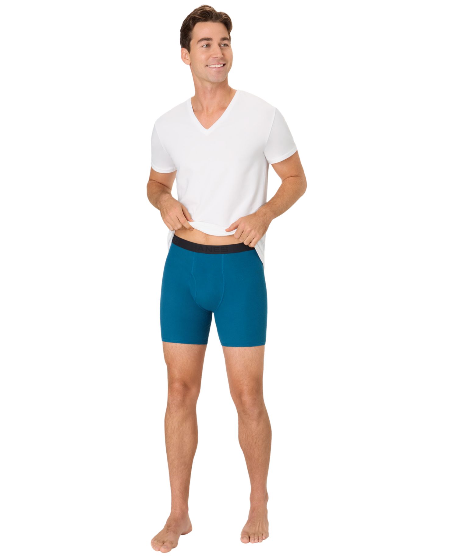 Men's Ultimate Cotton Boxer Briefs, 4-Pack