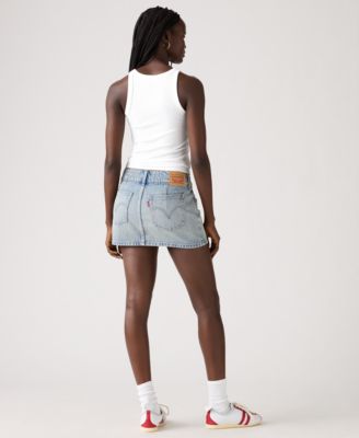 Women's Slim-Fit Superlow Mini Skirt