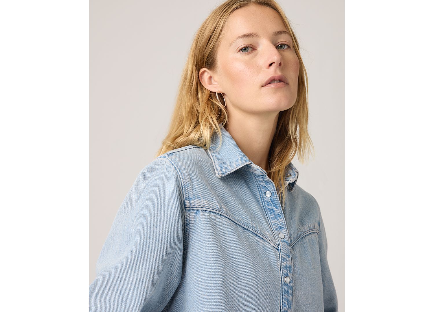Premium Women's Logan Point Collar Shacket
