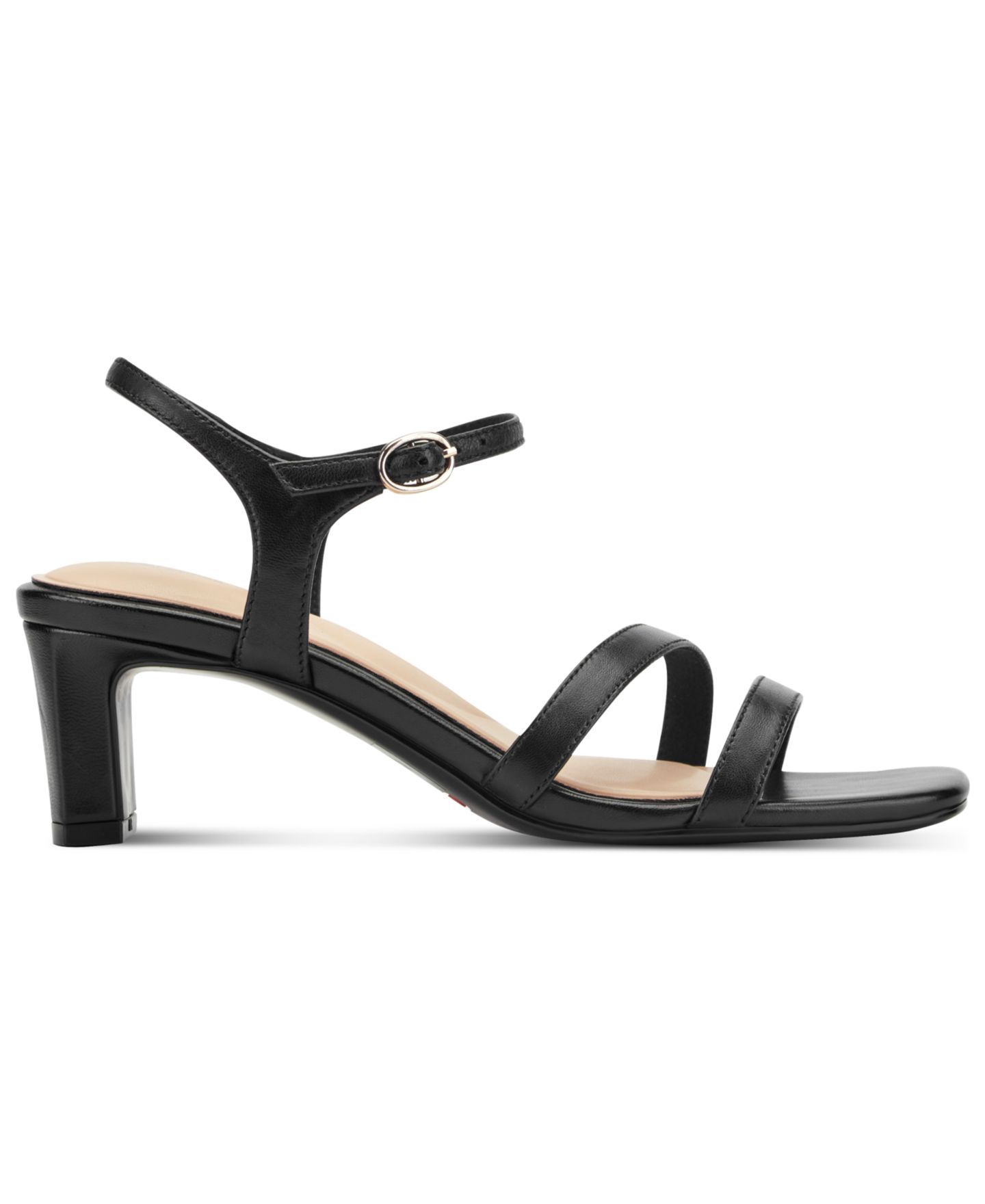 Женские сандалии Rockport Teddy Total Motion Strappy Dress Sandals, цвет: Чёрный кожаный — фото 2
