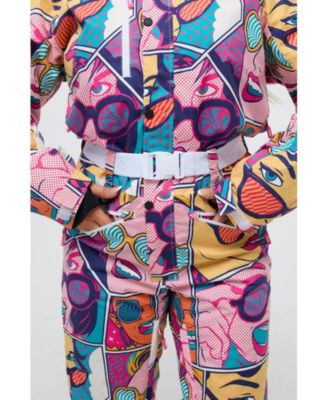Women's Comic Book Candy - Shaped Ski Suit
