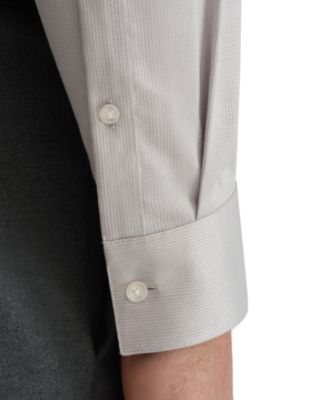 Men's Solid Regular-Fit Stretch Dress Shirt