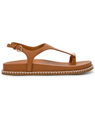 Women's Pacey Round Toe Ring Footbed Flat Sandals