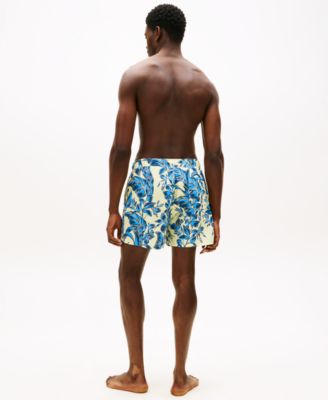 Men's Print Drawstring 5" Swim Trunks
