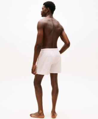 Men's Drawstring Zip Pocket Swim Trunks