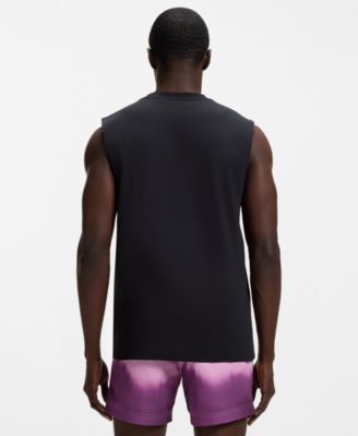 Men's Logo Sun Protection Muscle Tank Top